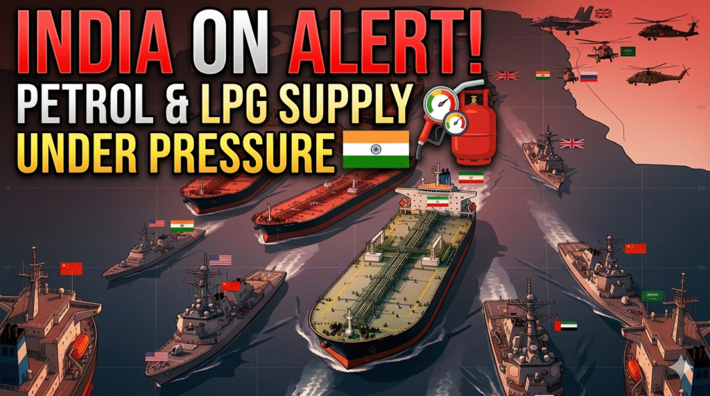 India on Alert: Petrol & LPG Supply Under Pressure Due to Iran War