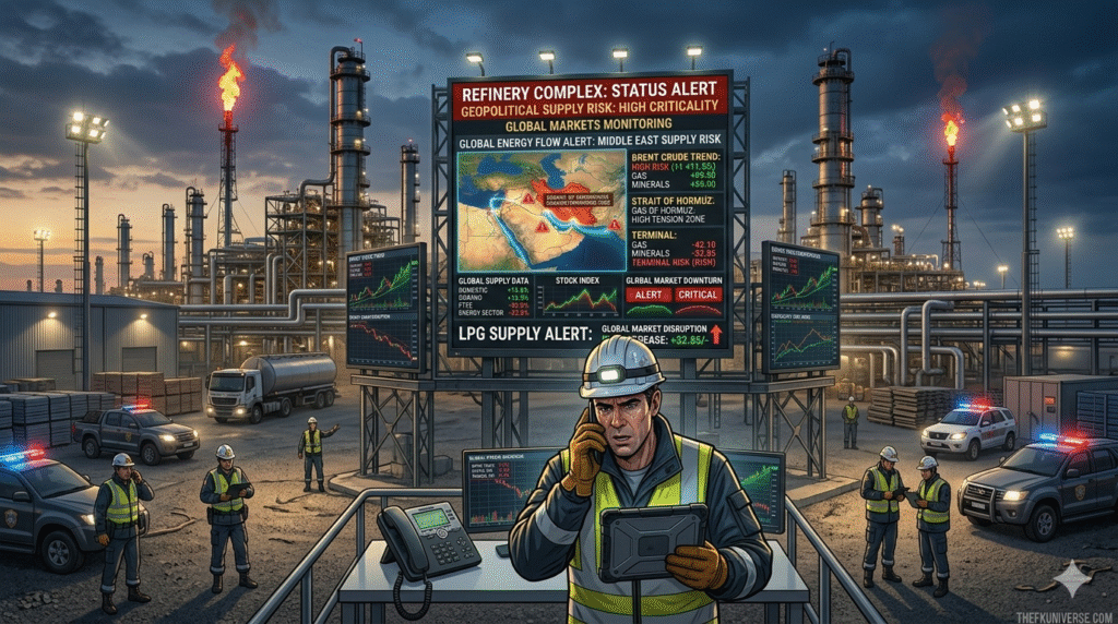 BREAKING: Energy Infrastructure Risks Rise as Middle East Conflict Threatens Refinery Operations