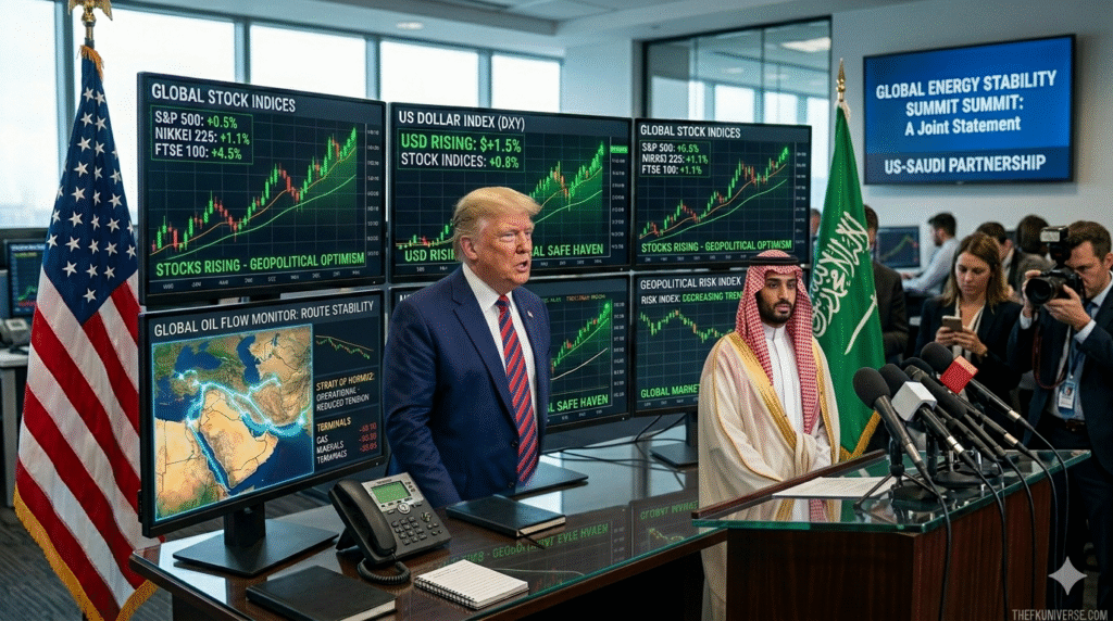 Trump’s ‘Kissing My A**’ Remark on Saudi Crown Prince Triggers Global Debate