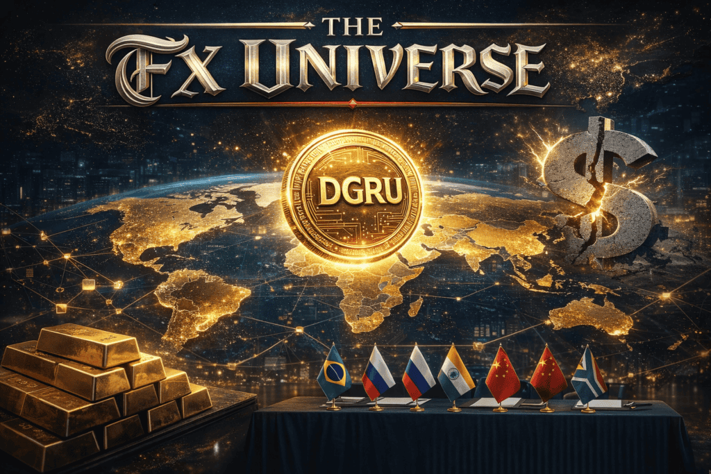 Global digital gold standard and BRICS+ influence on dollar dominance.